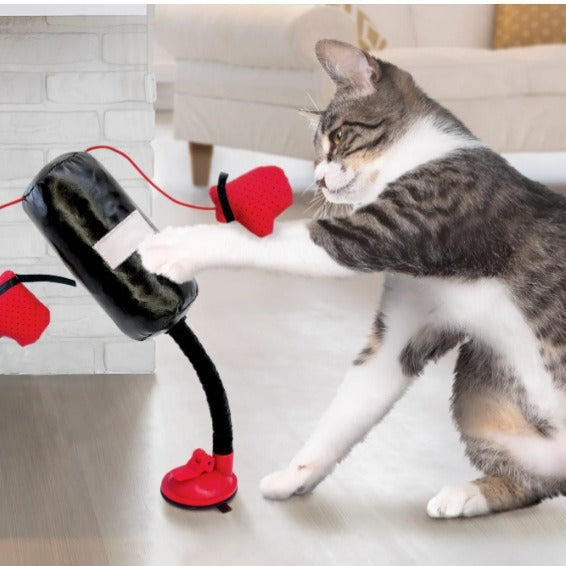 Portable Punching Bag Toy for Cats