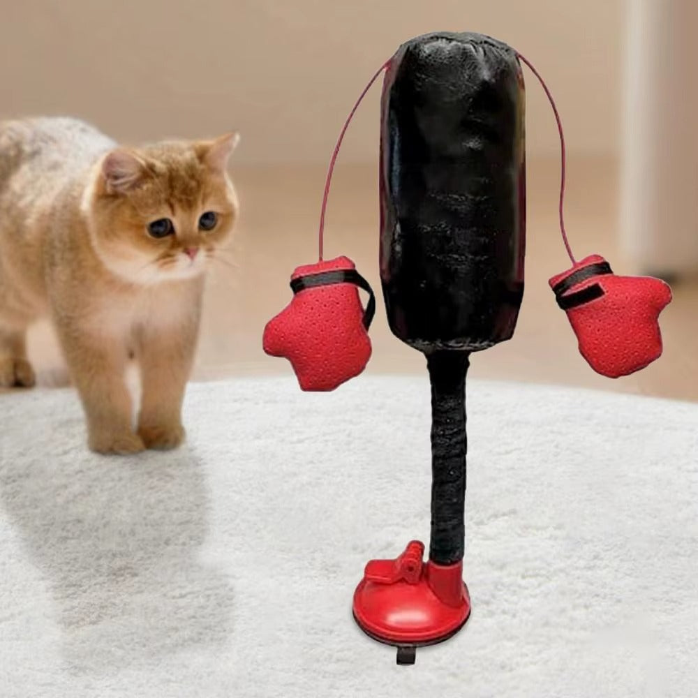 Portable Punching Bag Toy for Cats