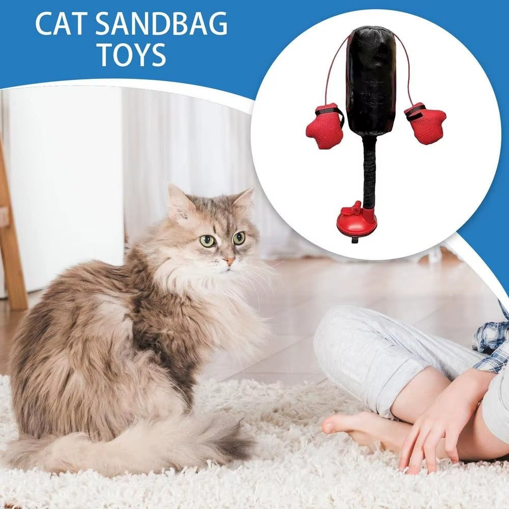 Portable Punching Bag Toy for Cats