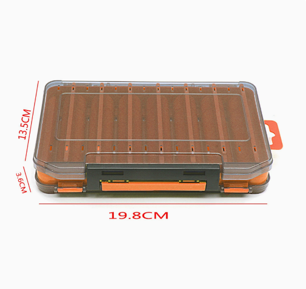 Boîte de Pêche Durable à Double Face