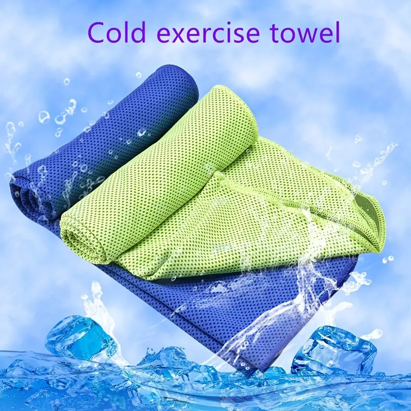 Serviette de Refroidissement Rapide pour Sports Extérieurs, Yoga et Plage