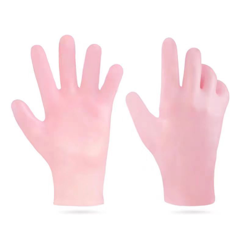 Gants et Chaussettes Hydratants en Silicone Doux