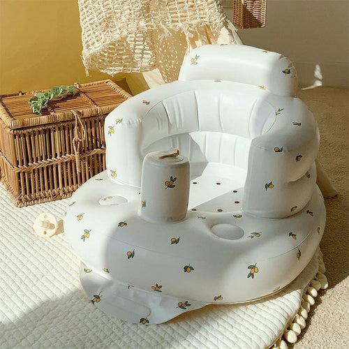 Chaise gonflable pour bébé (repas et bain)