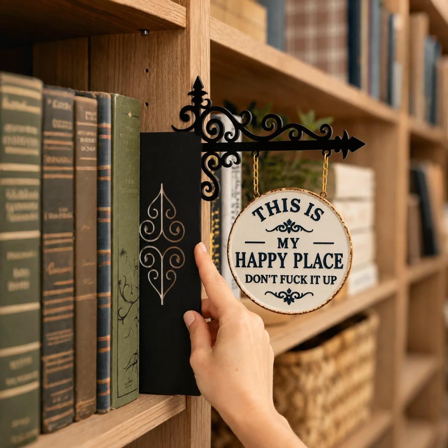 Lanterne d'Éclairage pour Bibliothèque Métal Artisanal T Library