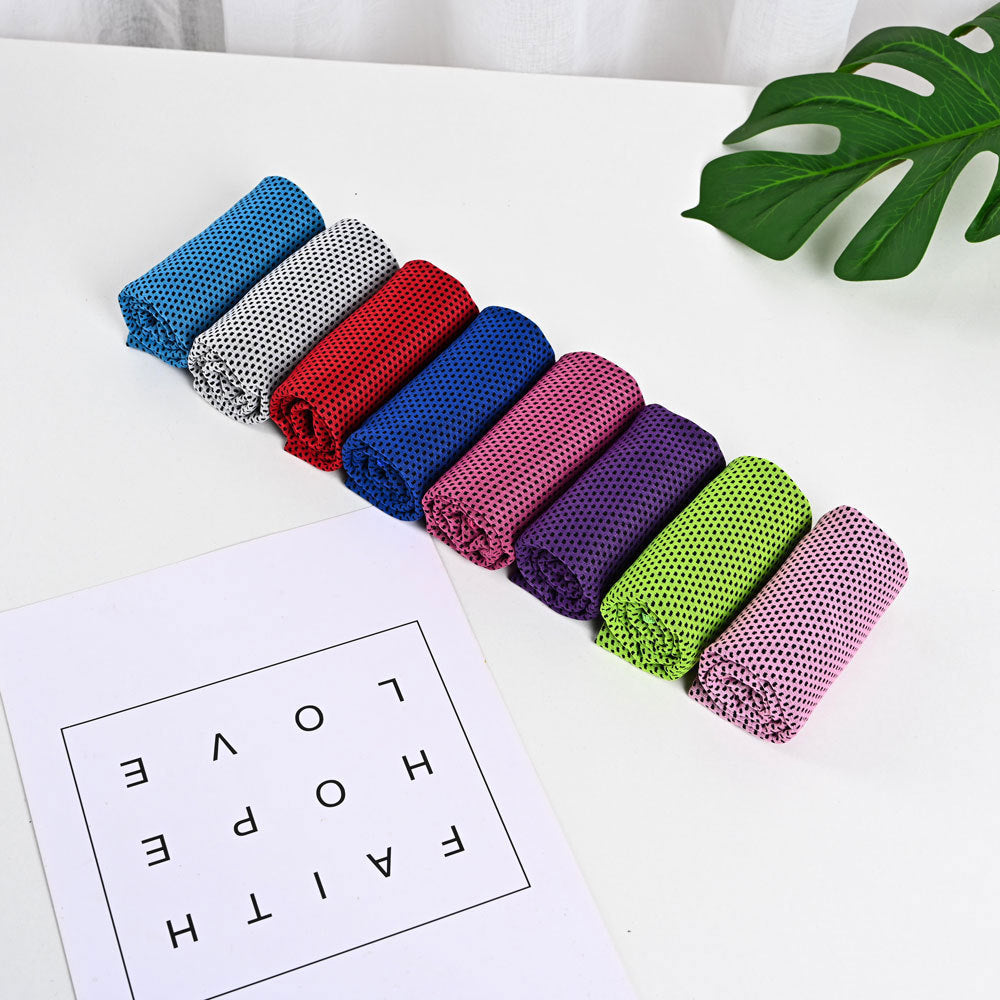 Serviette de Refroidissement Rapide pour Sports Extérieurs, Yoga et Plage