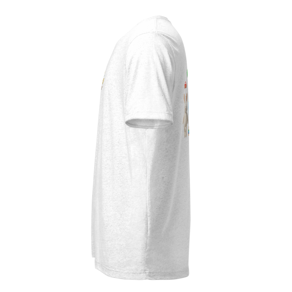 T-shirt unisexe en mélange tri-matières | Bella + Canvas 3413