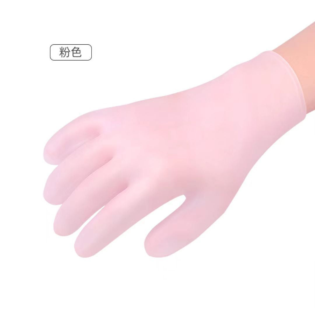 Gants et Chaussettes Hydratants en Silicone Doux