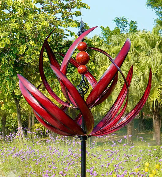 Décor de Jardin WhisperWind Harlow Rotateur de Girouette